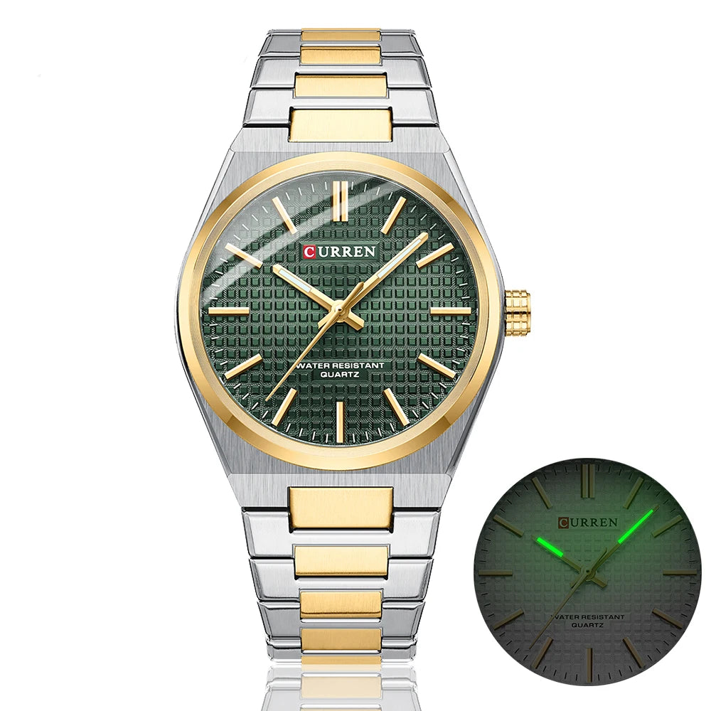 BARZINI® Luxury Stainless Steel Watch