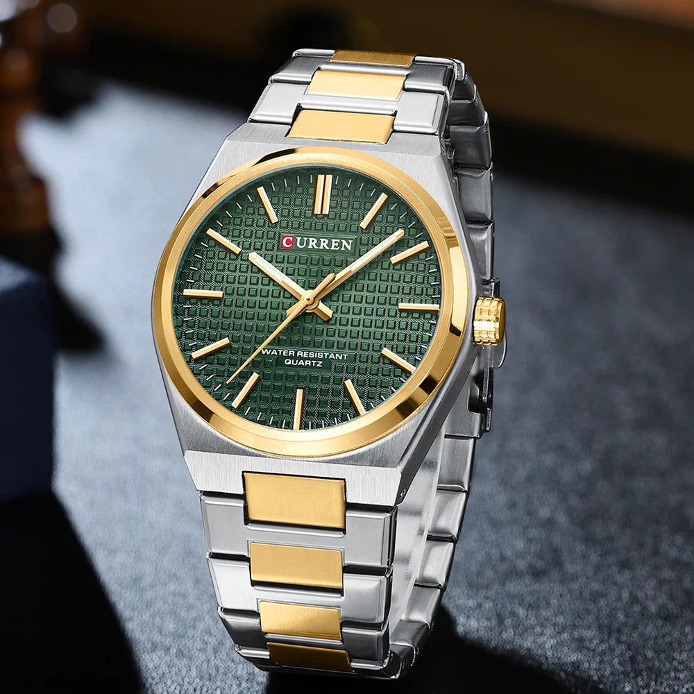 BARZINI® Luxury Stainless Steel Watch