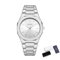 Silver and White