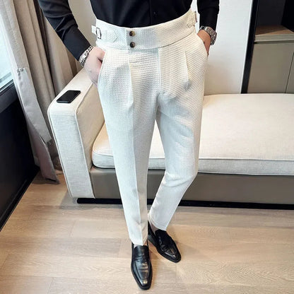 BAGNAIA® Men´s High Waist Formal Pants