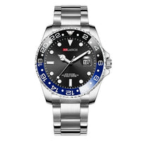 Silver Black Blue
