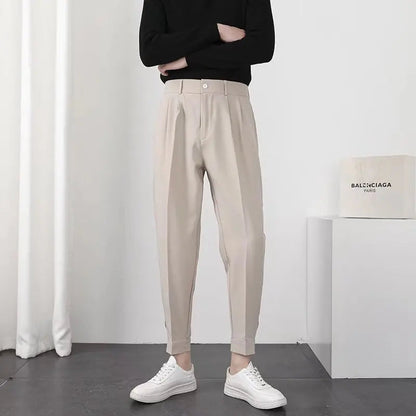 PEIXEIRA® Men Casual Pants With Elastic Waist