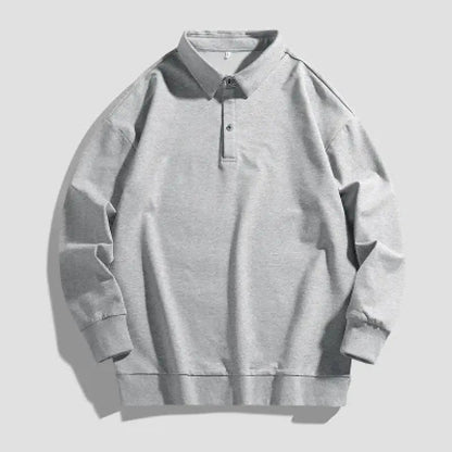 ARMANI® Long Sleeve Polo Shirt