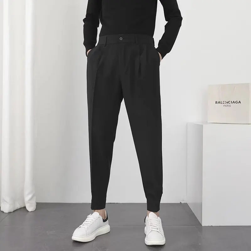 PEIXEIRA® Men Casual Pants With Elastic Waist