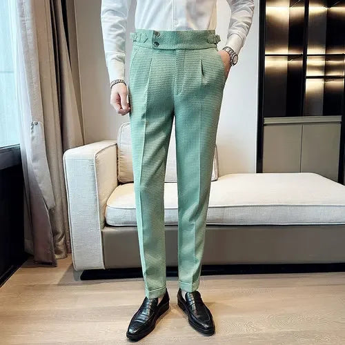 BAGNAIA® Men´s High Waist Formal Pants